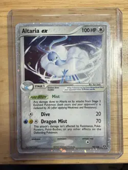 Pokemon TCG Altaria EX Emerald Holo Rare Card 90/106 2005 - Image 1