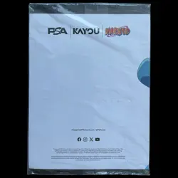 Sealed December 2025 PSA Magazine Kayou Exclusive Naruto Uzumaki Promo Card - Image 1
