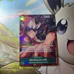 One Piece Card Game English Holo Monkey.D.Luffy Alt Art OP02-041 ALT Nm - Image 1