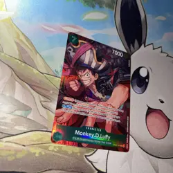 One Piece Card Game English Holo Monkey.D.Luffy Alt Art OP02-041 ALT Nm - Image 3