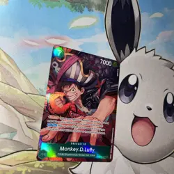 One Piece Card Game English Holo Monkey.D.Luffy Alt Art OP02-041 ALT Nm - Image 5