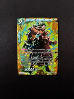 SS3 Broly Saiyan Berserker BT7-127 ISR Foil Dragon Ball Super Card Game - Image 1