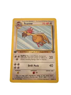 Pokemon TCG Jungle Fearow Card 36/64 1st Edition Uncommon - Image 1