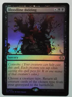 Bloodline Bidding *FOIL Rare* Magic MtG x1 Lorwyn Eclipsed - Image 1