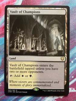 MTG Vault of Champions [NM] Commander Legends - Image 1
