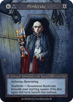 Sorcery: Contested Realm Nosferatu Unique Regular NM (GT) - Image 1