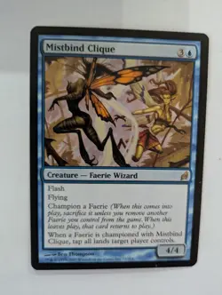 Mistbind Clique Lorwyn MTG NM Free shipping with tracking - Image 1