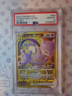 Mewtwo VSTAR (Secret) 086/078 Pokemon GO Holo - Image 1