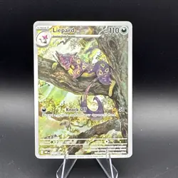 2025 Pokemon SV White Flare WHT EN Liepard Illustration Rare #137/086 TCG - Image 1