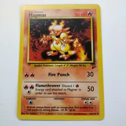 2000 Pokemon Base Set 2 Magmar 51/130 WotC MINT - Image 1