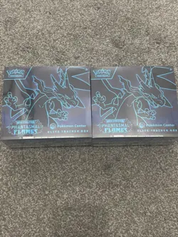 2x Pokemon TCG: Mega Evolution Phantasmal Flames Pokemon Center Stamped ETB - Image 2