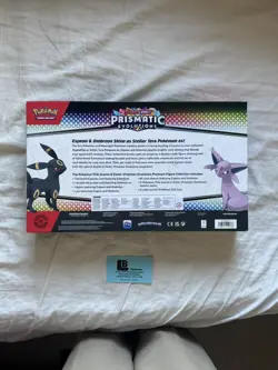 Pokemon Prismatic Evolutions Premium Figure Collection - Sealed (box damage) - Image 2