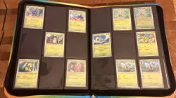 Pokemon Mega Evolution Starter Set w/Vault X SV2 Binder x208 Full Art NM/M - Image 5