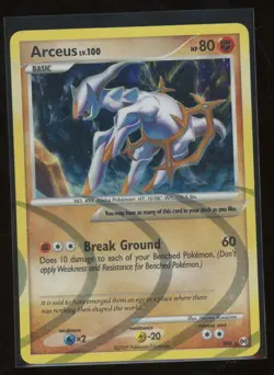 2009 Pokemon Arceus Arceus lv. 100 Rare #AR8 - Image 1