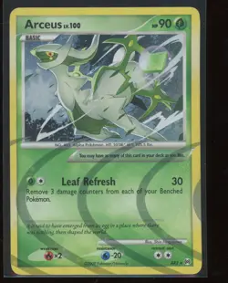 2009 Pokemon Arceus Arceus lv. 100 Holo Rare #AR2 - Image 1