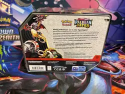 Pokemon TCG SV Paldean Fates Charizard EX Tin 5 Packs New SEALED! - Image 4