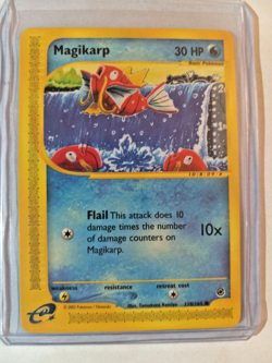 Magikarp 118/165 Expedition Base Set Regular 2002 Pokemon TCG Splash - Image 1