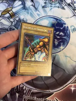 (81) YUGIOH Right Arm Of The Forbidden One UBP1-EN003 Secret Rare LP/VLP - Image 2