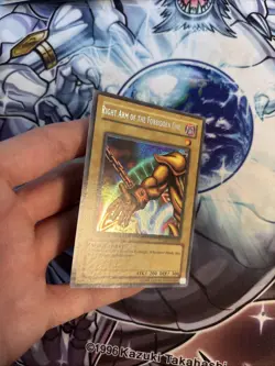 (81) YUGIOH Right Arm Of The Forbidden One UBP1-EN003 Secret Rare LP/VLP - Image 4