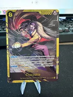 Crocodile OP14-120 (SEC) - The Azure Seas Seven - One Piece TCG - English - NM - Image 1