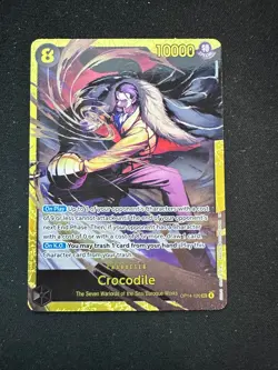 Crocodile OP14-120 (SEC) - The Azure Seas Seven - One Piece TCG - English - NM - Image 2
