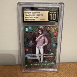 Alt Art Donquixote Rosinante One Piece OP09 Japanese SP OP04-119 CGC Pristine 10 - Image 1