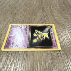 Pokemon Dark Alakazam Team Rocket Rare Card 18/82 60 HP English 2000 TCG - Image 3