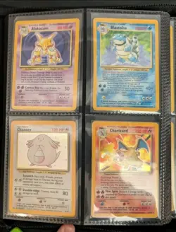 Pokemon WOTC Base Set Complete Card Set 102/102 MP-HP - Image 1