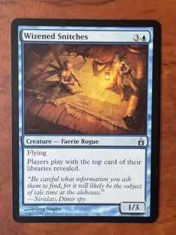 Wizened Snitches MTG Magic the Gathering Card LP Lightly Played RAV - Image 1