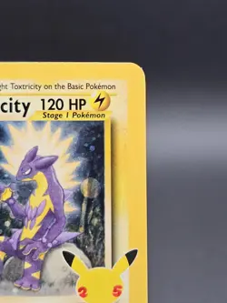 Light Toxtricity SWSH137 Celebrations Promo Card Holo NM - Image 3