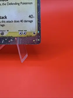 Electabuzz ex 97/109 Pokemon Ruby and Sapphire Vintage Holo ex Card 2003 - Image 3