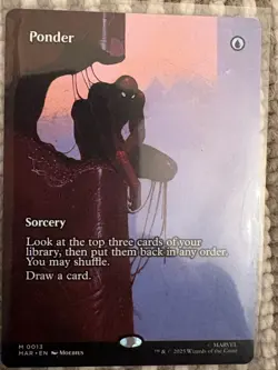 Ponder - Mythic Borderless 0013 - Marvel's Spider-Man - MTG Non-Foil - Image 1