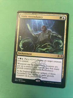 Simic Ascendancy MTG Misprint Magic Crimp Error - Image 1