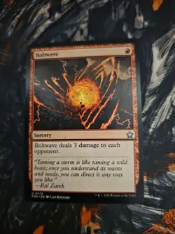 Magic MTG Boltwave FDN 0079 Regular Uncommon - NM condition - Image 1