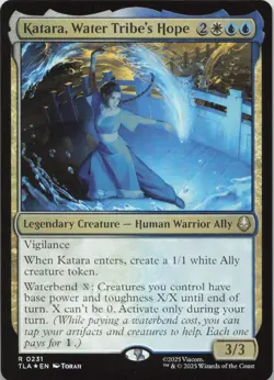 Katara, Water Tribe's Hope - FOIL - R Avatar: The Last Airbender 231 - MTG - Image 1