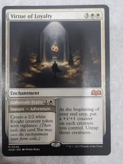 Magic the Gathering: Virtue of Loyalty Wilds of Eldraine Regular - Image 1