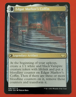 Magic The Gathering - Edgar, Charmed Groom ( Rare ) Innistrad: Crimson Vow #236 - Image 3