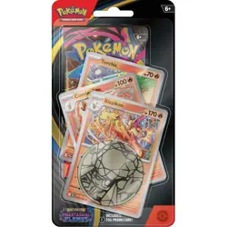 Phantasmal Flames Blaziken Premium Checklane Booster Pokemon TCG English - Image 1
