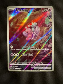 Pokemon TCG Tinkatink - 216/193 Sv02: Paldea Evolved Illustration Rare Holo NM - Image 1