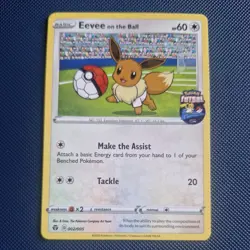 Pikachu Sobble Scorbunny Eevee Grookey On The Ball Pokemon Futsal Promo NearMint - Image 4
