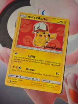 Pokemon -The Movie - I Choose You! Ash's Pikachu Promo SM109 - Image 2