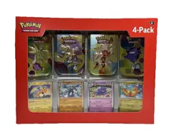 Pokemon TCG 151 Mini Tin Set (4-Pack) - Sam’s Club Exclusive | Factory Sealed - Image 1