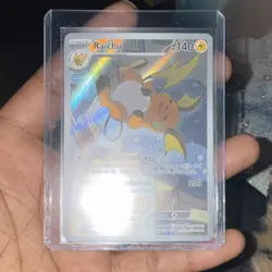 Pokemon Raichu 211/193 Holo Illustration Rare SV02 Paldea Evolved GRADE U!U!U - Image 3