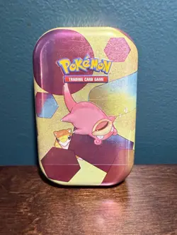 Pokemon TCG - Scarlet & Violet 151 Mini Tin: Slowpoke, Sealed - 2 Packs - Image 1