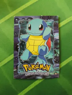 Squirtle 07 Topps E7 of 12 Blue Logo MP Pokemon - Image 1