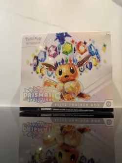 ETB Pokemon Prismatic Evolution Elite Trainer Box TCG (New and Sealed) - Image 1