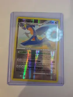 Garchomp 5/147 Pokemon TCG Supreme Victors Reverse Holo Rare NM - Image 3