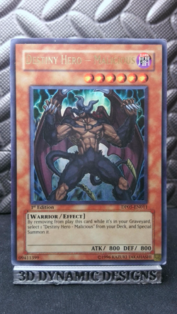 | Yugioh Destiny HERO - Malicious DP05-EN011 1st Ultra Duelist Pack 5 HP 🔥 | - Image 1