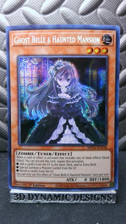 | Yugioh Ghost Belle Haunted Mansion MP22-EN258 Prismatic Secret 2022 NM/M 🔥 | - Image 1