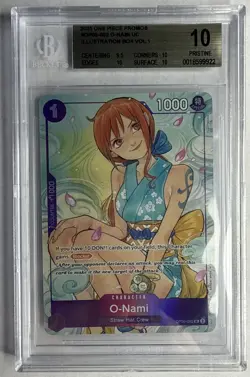 2025 O-Nami (Illustration Box Vol.1) OP05-062 One Piece Foil PSA 10 - Image 1
